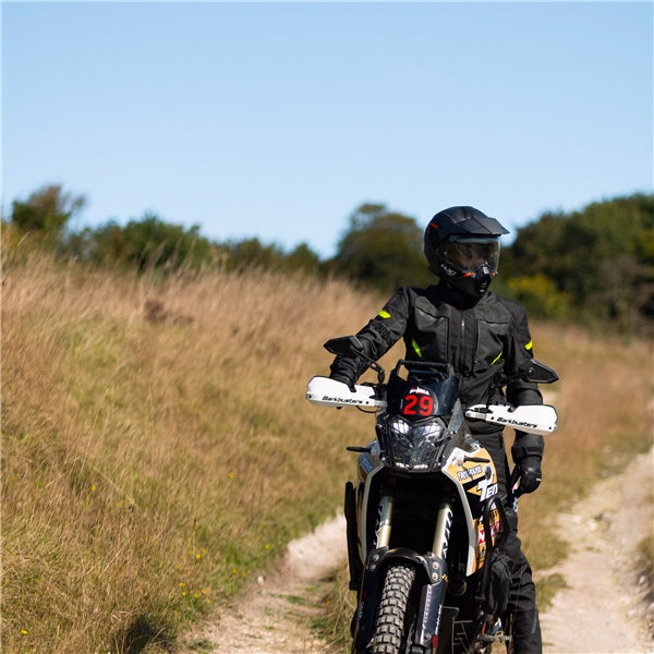 Oxford Toronto 1.0 Jacket Black/Green/Fluo 2XL UK / 54 EU / 44 US - Driven Powersports