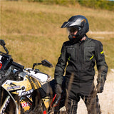 Oxford Toronto 1.0 Jacket Black/Green/Fluo 2XL UK / 54 EU / 44 US - Driven Powersports