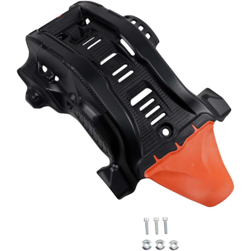 ACERBIS SKIDPLATE KTM BK/OG16 Front - Driven Powersports