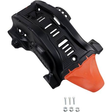 ACERBIS SKIDPLATE KTM BK/OG16 Front - Driven Powersports