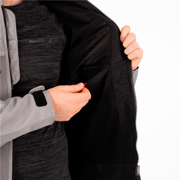 Oxford Arizona 2.0 Air Jacket - Men Gray S UK / 46 EU / 36 US - Driven Powersports