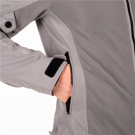 Oxford Arizona 2.0 Air Jacket - Men Gray S UK / 46 EU / 36 US - Driven Powersports