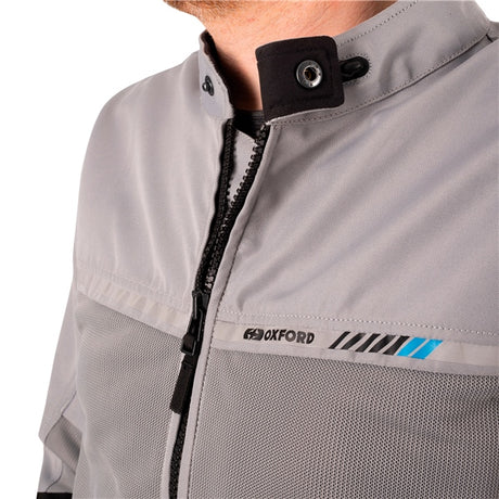 Oxford Arizona 2.0 Air Jacket - Men Gray S UK / 46 EU / 36 US - Driven Powersports