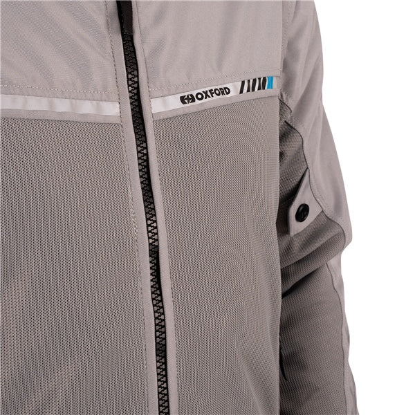 Oxford Arizona 2.0 Air Jacket - Men Gray S UK / 46 EU / 36 US - Driven Powersports