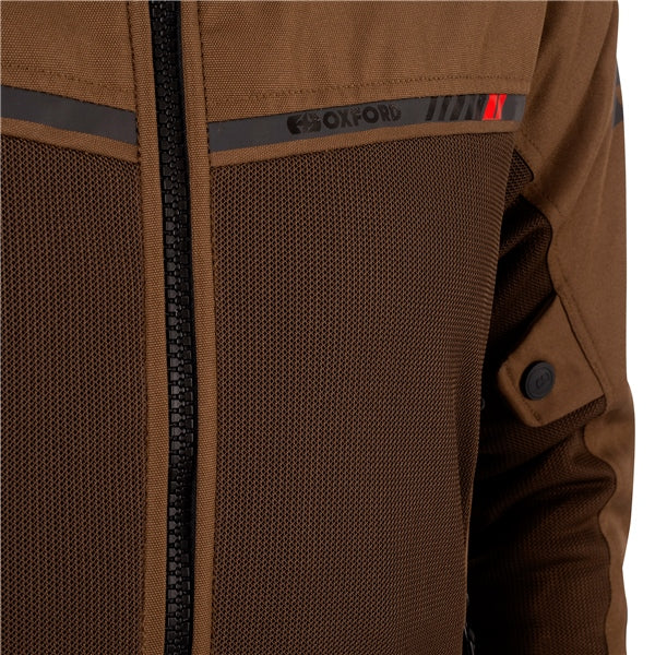 Oxford Arizona 2.0 Air Jacket - Men Brown 4XL UK / 58 EU / 48 US - Driven Powersports