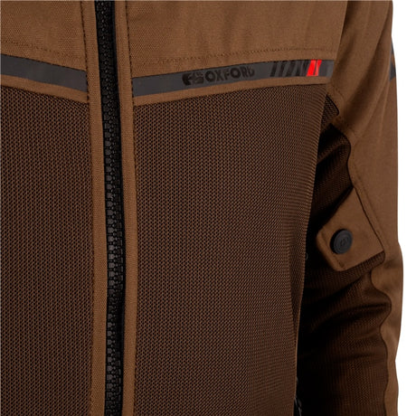 Oxford Arizona 2.0 Air Jacket - Men Brown 4XL UK / 58 EU / 48 US - Driven Powersports