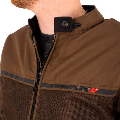 Oxford Arizona 2.0 Air Jacket - Men Brown 4XL UK / 58 EU / 48 US - Driven Powersports