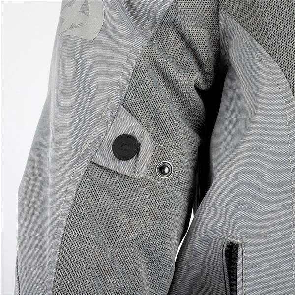 Oxford Arizona 2.0 Air Jacket - Women Gray 10 UK / 38 EU / 6 US - Driven Powersports