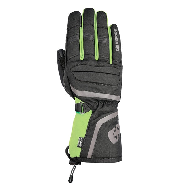Oxford Convoy 3.0 Gloves - Men Black/Fluo 2XL - Driven Powersports