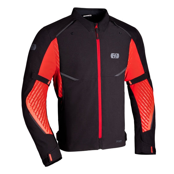Oxford Delta 2.0 Jacket Black/Red 3XL UK / 56 EU / 46 US - Driven Powersports