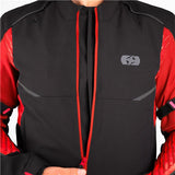 Oxford Delta 2.0 Jacket Black/Red 3XL UK / 56 EU / 46 US - Driven Powersports
