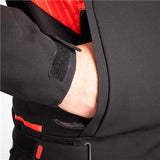 Oxford Delta 2.0 Jacket Black/Red 3XL UK / 56 EU / 46 US - Driven Powersports
