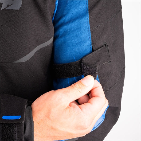 Oxford Delta 2.0 Jacket Black/Blue L UK / 50 EU / 40 US - Driven Powersports