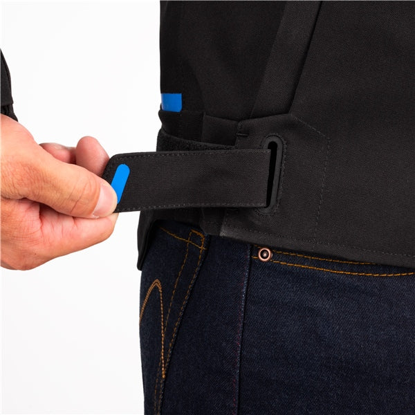 Oxford Delta 2.0 Jacket Black/Blue L UK / 50 EU / 40 US - Driven Powersports