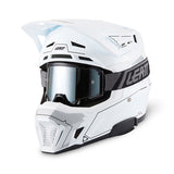Leatt 7.5 Cardo Off-Road Helmet Kit V27 - Magic White M - Driven Powersports