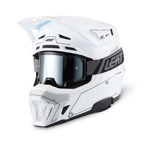 Leatt 7.5 Cardo Off-Road Helmet Kit V27 - Magic White M - Driven Powersports
