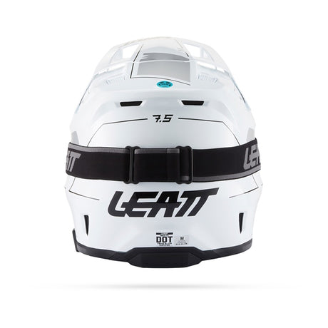 Leatt 7.5 Cardo Off-Road Helmet Kit V27 - Magic White M - Driven Powersports