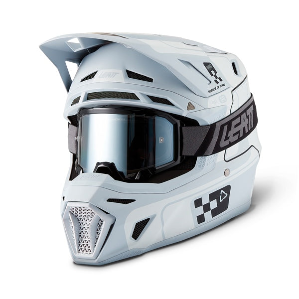 Leatt 8.5 Off-Road Helmet Kit V27 - Gray M - Driven Powersports