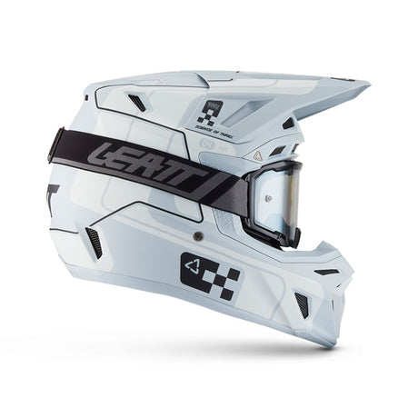 Leatt 8.5 Off-Road Helmet Kit V27 - Gray M - Driven Powersports