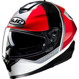 HJC C70 ALIA White/Red Front - Driven Powersports