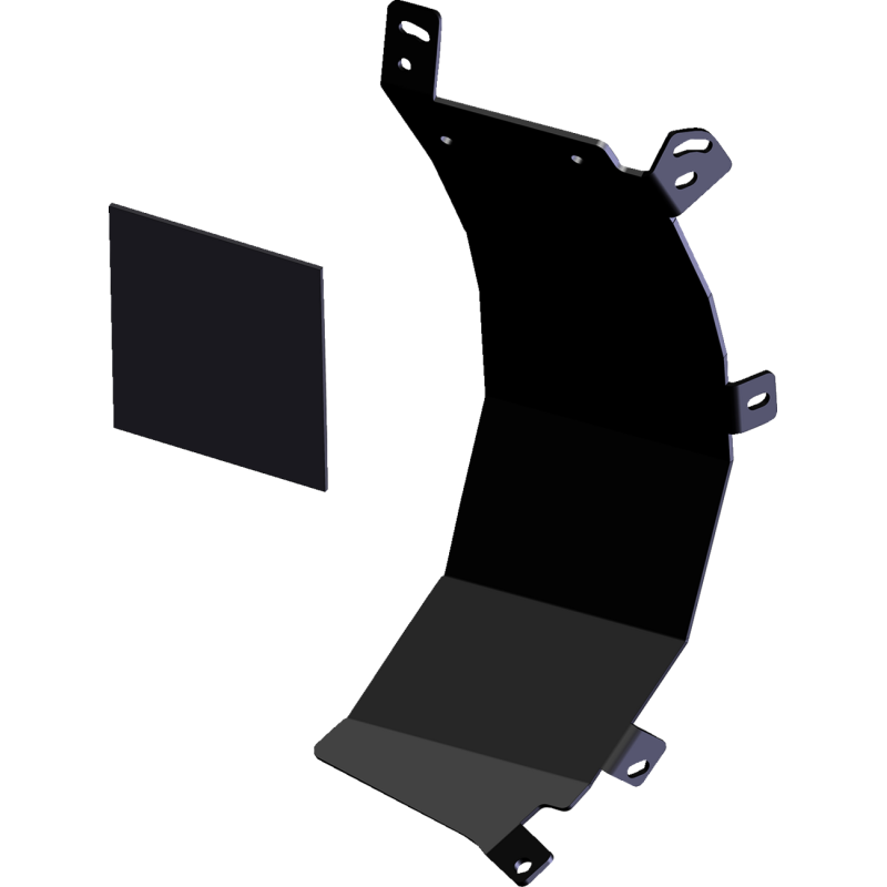 KFI PRODUCTS PRO-POLY SIDE SHIELD - TAPERED - PASSENGER Front - Driven Powersports