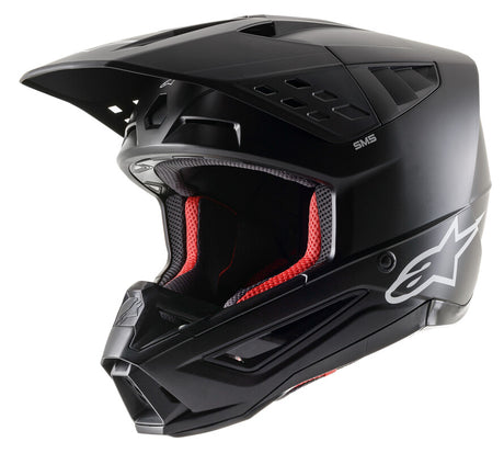 ALPINESTARS HELMET SM5 SOLID Black Other - Driven Powersports