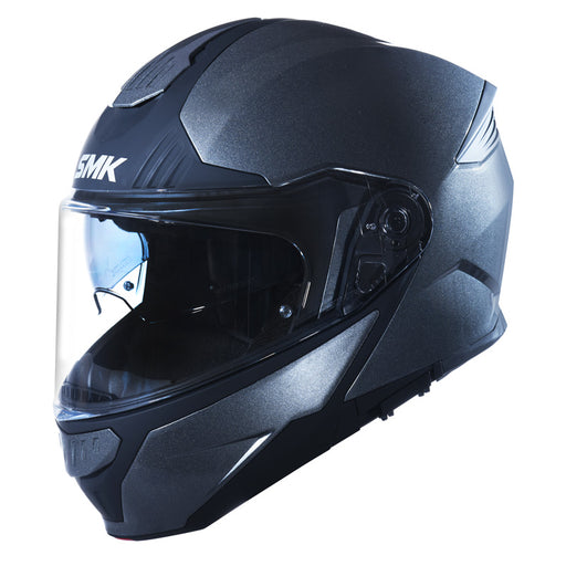 SMK HELMETS GULLWING HELMET - SOLID ANTHRACITE (XS) Anthracite XS - Driven Powersports