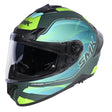 SMK HELMETS TYPHOON HELMET - MYSTIC GREEN/GREEN/YELLOW (2XL) Green/Green/Yellow - Driven Powersports