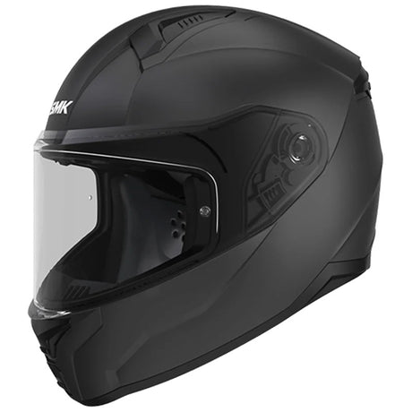 SMK HELMETS BIONIC YOUTH HELMET - SOLID MATTE BLACK (L) Matte Black - Driven Powersports