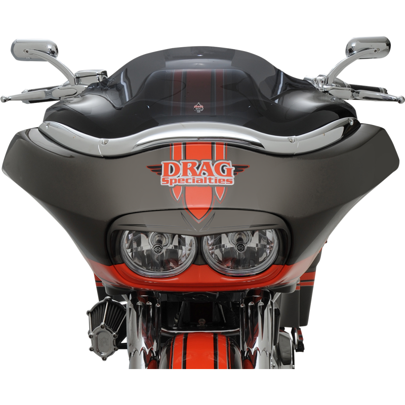 KLOCK WERKS 98-13 FLTR 8" FLARE W/SHIELD Dark Smoke Application Shot - Driven Powersports