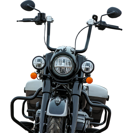 KLOCK WERKS HANDLEBAR KLIP 13 C-DH Black Application Shot - Driven Powersports