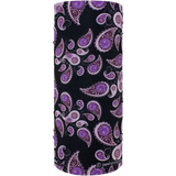 ZAN HEADGEAR MOTLEY TUBE PAISLEY Purple 3/4 Front - Driven Powersports