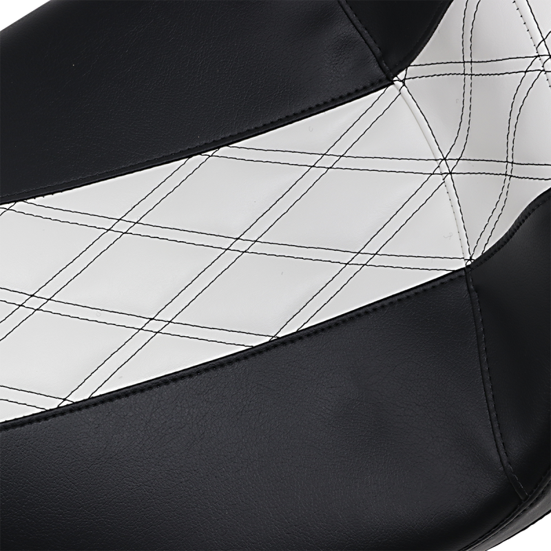 LE PERA SEAT OCAST 2UP DLL FLH 08 + (ALL BUT TRIKES) White Front - Driven Powersports