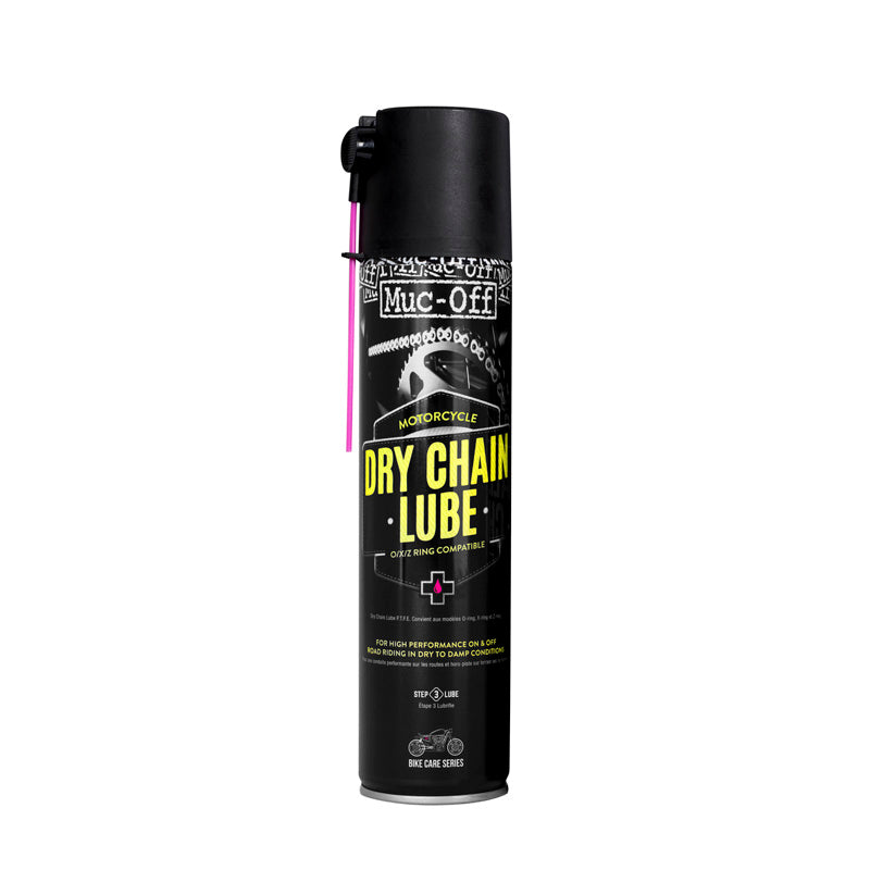 MUC OFF MOTORCYCLE DRY CHAIN LUBE (400ML) - Driven Powersports