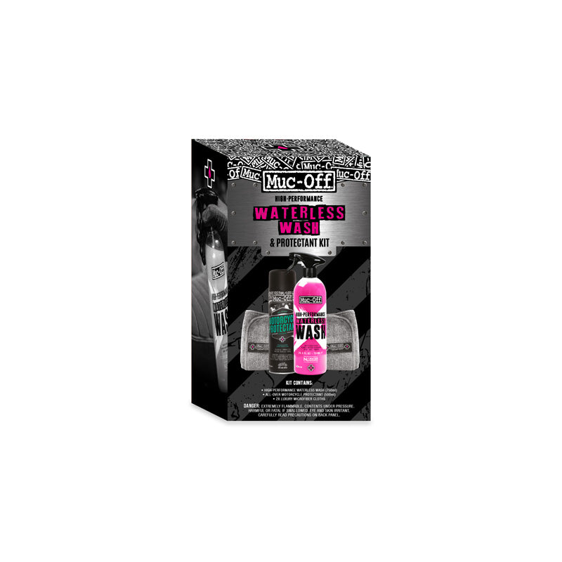 MUC OFF MOTORCYCLE WATERLESS WASH & PROTECTANT KIT - Driven Powersports