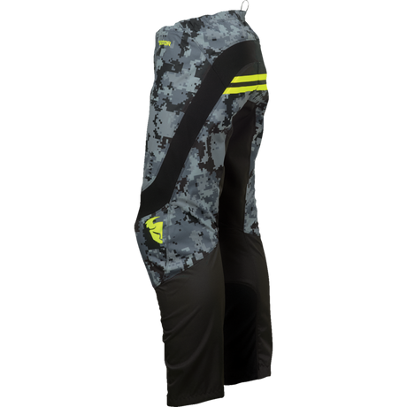 THOR PANT SCTR DIGI Black/Camo Left Side - Driven Powersports