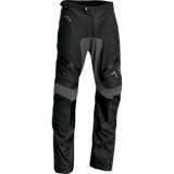 THOR PANT TERRAIN OTB Black/Charcoal Front - Driven Powersports