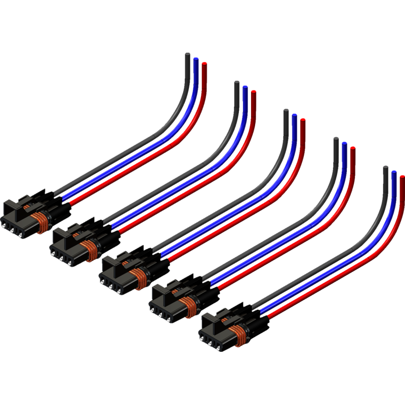 KFI PRODUCTS HARNESS - PULSE BAR - 12" - 5 PACK Front - Driven Powersports