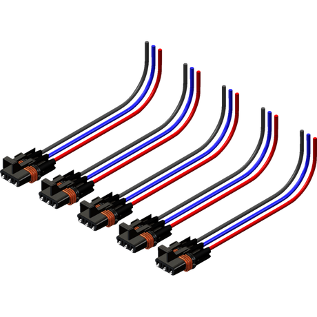 KFI PRODUCTS HARNESS - PULSE BAR - 12" - 5 PACK Front - Driven Powersports