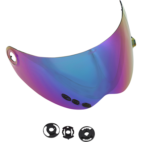 BILTWELL SHIELD L/S GEN2 Rainbow Mirror Other - Driven Powersports