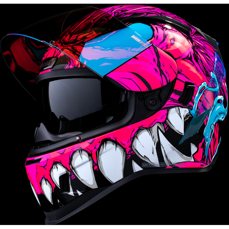 ICON HELMET AIRFORM MIPS MANIK'RR Pink Front - Driven Powersports