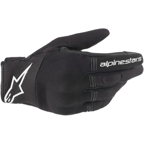 ALPINESTARS GLOVE Copper Black/White Front - Driven Powersports