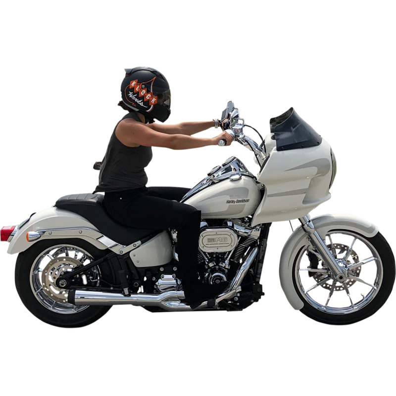 KLOCK WERKS 84-13 FXST/DWG21 WRAPPER FRT FENDER Application Shot - Driven Powersports