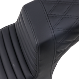 SADDLEMEN SEAT STEPUP TR & LS BLCK (I18-33-176) Other - Driven Powersports