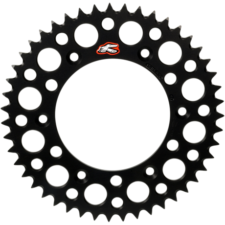 RENTHAL SPROCKET 154U-520-48 Black Front - Driven Powersports