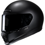 HJC V10 Semi Flat Black Front - Driven Powersports