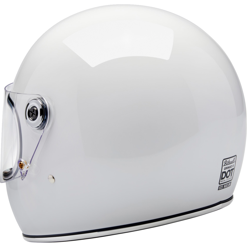 BILTWELL HELMET GRINGO S Gloss White Other - Driven Powersports