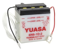 YUASA Conventional Battery (YUAM2662B) - Driven Powersports
