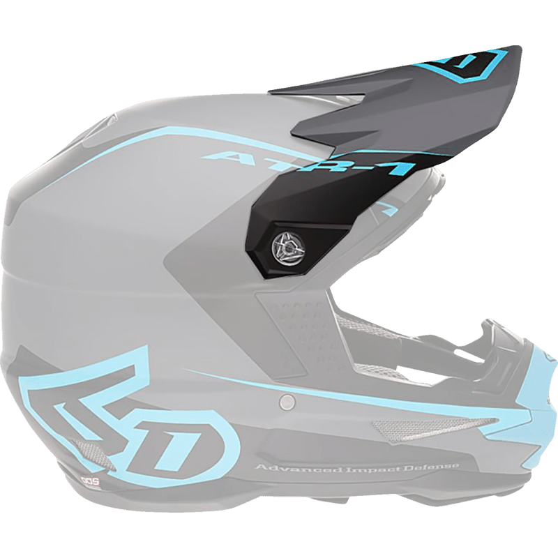 6D HELMETS VISOR ATR1 STEALTH - DRIVEN Canada's Powersports 065906184979272 - 3731