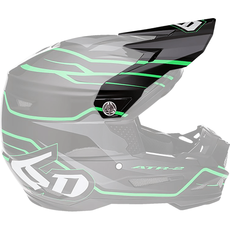 6D HELMETS VISOR ATR2 PHASE - DRIVEN Canada's Powersports 065906184972372 - 6101
